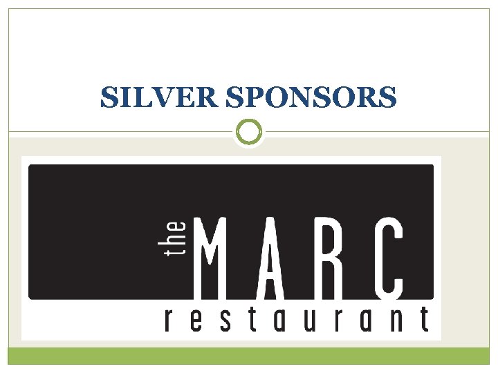 SILVER SPONSORS 