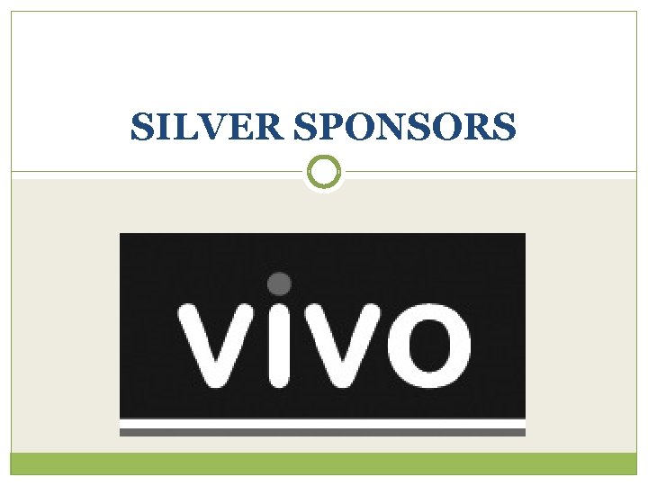 SILVER SPONSORS 