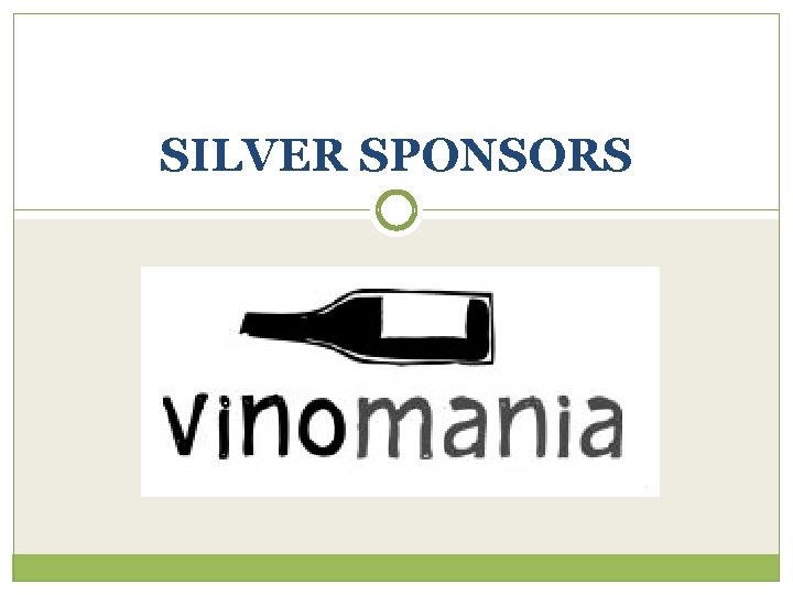 SILVER SPONSORS 