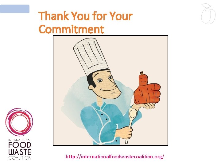 Thank You for Your Commitment http: //internationalfoodwastecoalition. org/ 