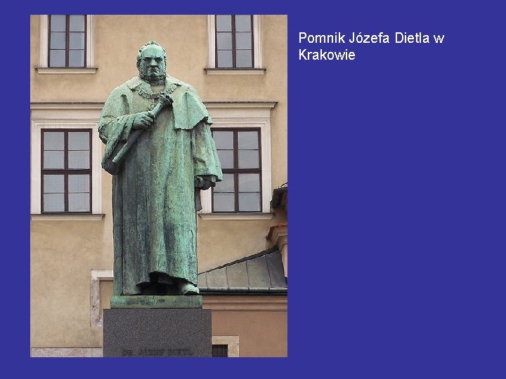 Pomnik Józefa Dietla w Krakowie 