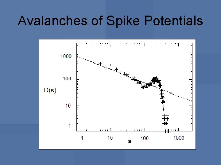 Avalanches of Spike Potentials 