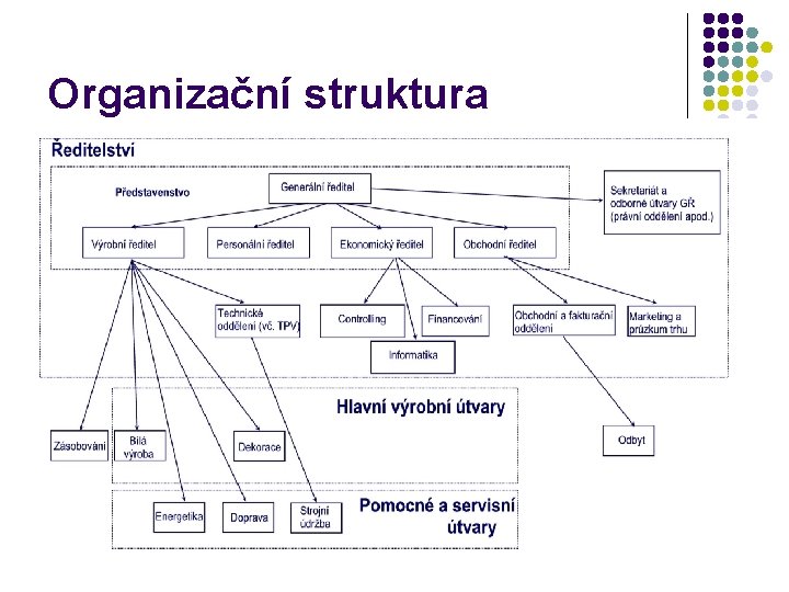 Organizační struktura 