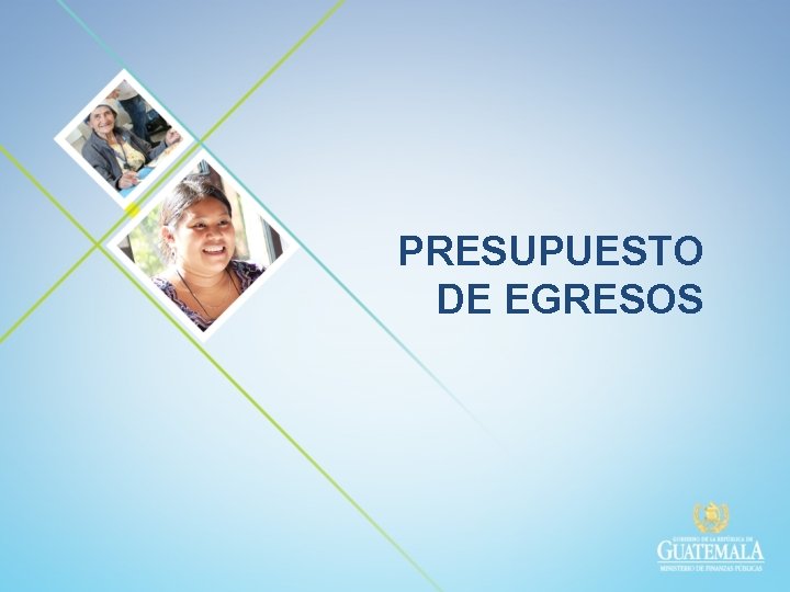 PRESUPUESTO DE EGRESOS 