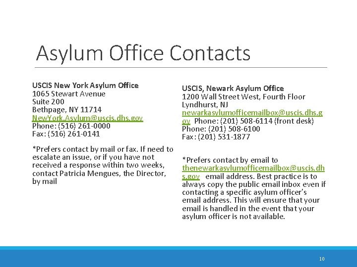 Practical Tips In Representing Asylum Seekers EWI ENTRY