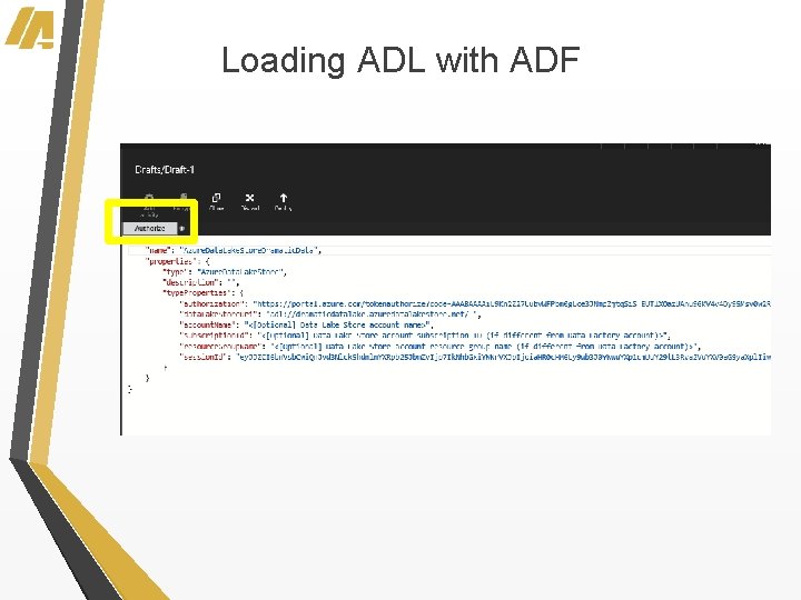 Loading ADL with ADF 