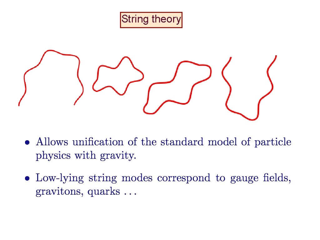 String theory 