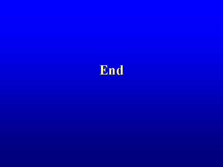 End End