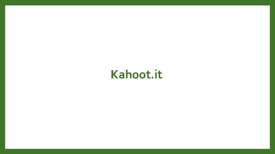 Kahoot. it 