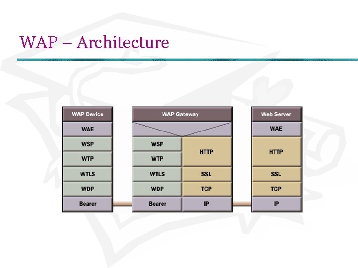 WAP – Architecture 