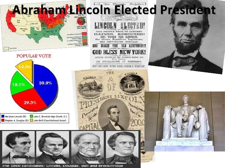Abraham Lincoln Elected President Abraham Lincoln Elected President