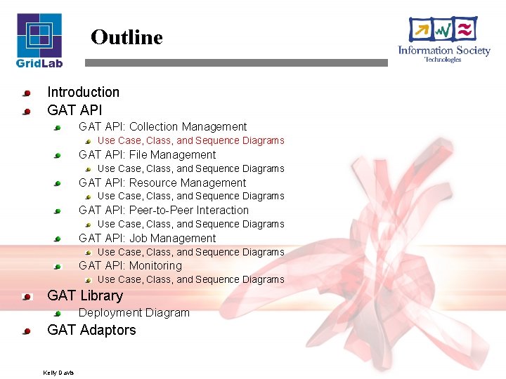 Outline Introduction GAT API: Collection Management Use Case, Class, and Sequence Diagrams GAT API: