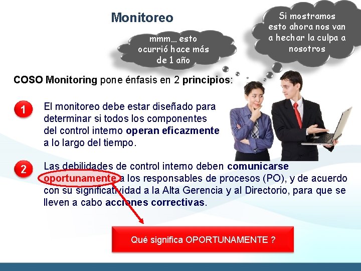 Monitoreo mmm… esto ocurrió hace más de 1 año Si mostramos esto ahora nos