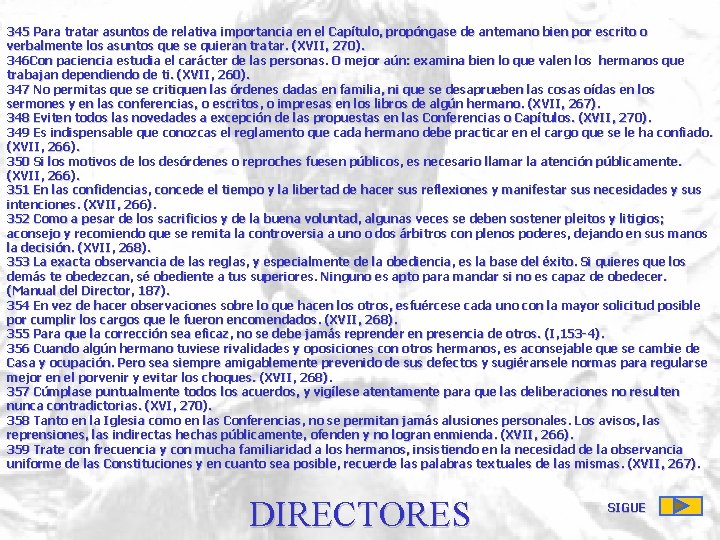 345 Para tratar asuntos de relativa importancia en el Capítulo, propóngase de antemano bien 345 Para tratar asuntos de relativa importancia en el Capítulo, propóngase de antemano bien