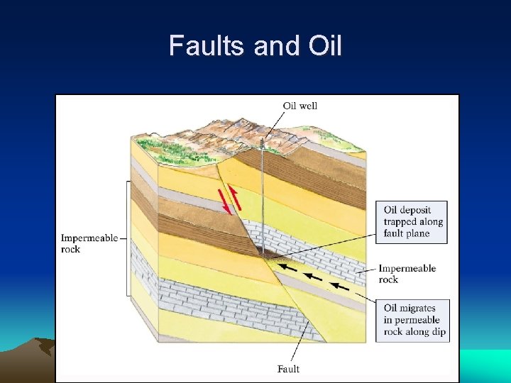 Faults and Oil 