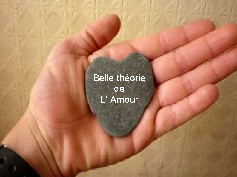 Belle théorie de L' Amour 