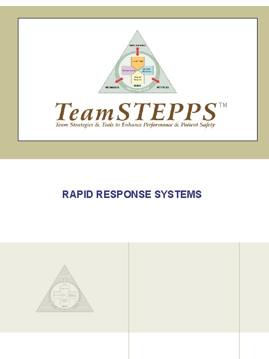 TM RAPID RESPONSE SYSTEMS 