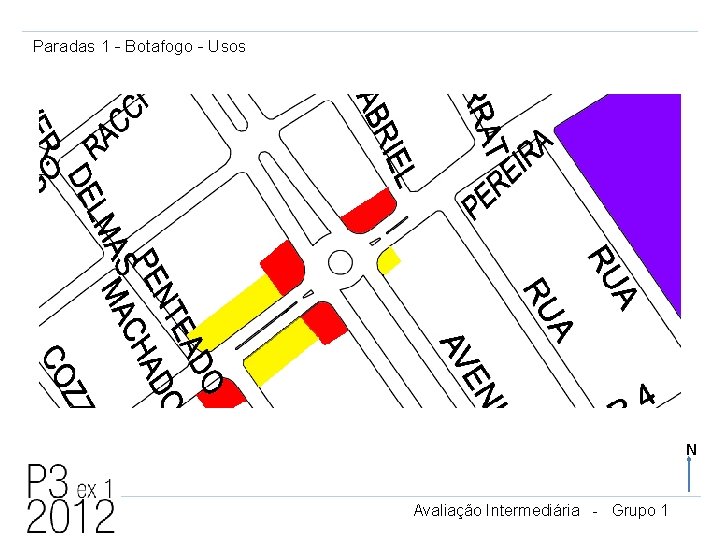 Paradas 1 - Botafogo - Usos N Avaliação Intermediária - Grupo 1 