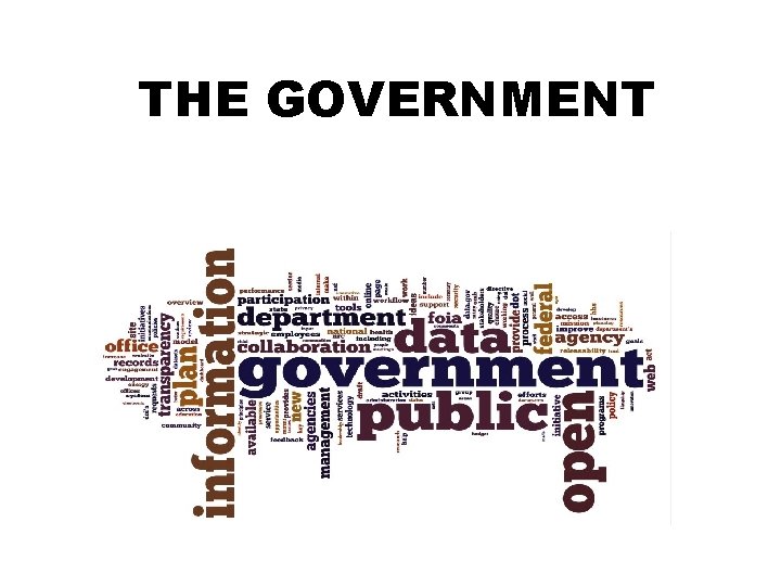THE GOVERNMENT 