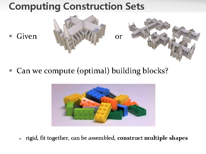 Building Construction Sets by Tiling Grammar Simplification Javor