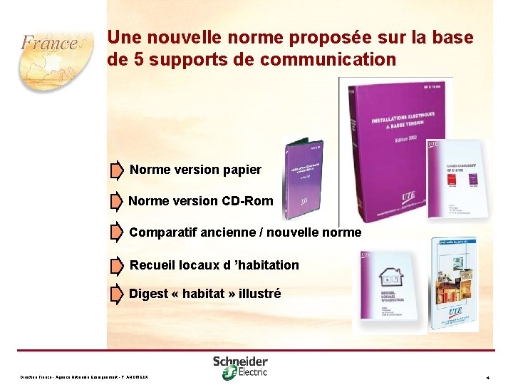 Une nouvelle norme proposée sur la base de 5 supports de communication Norme version