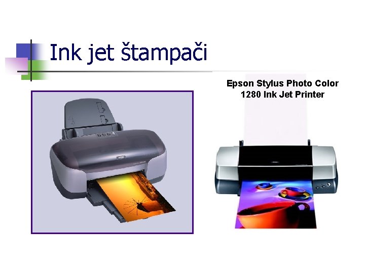Ink jet štampači Epson Stylus Photo Color 1280 Ink Jet Printer 