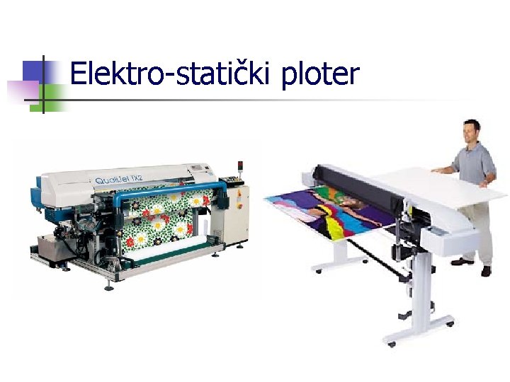 Elektro-statički ploter 