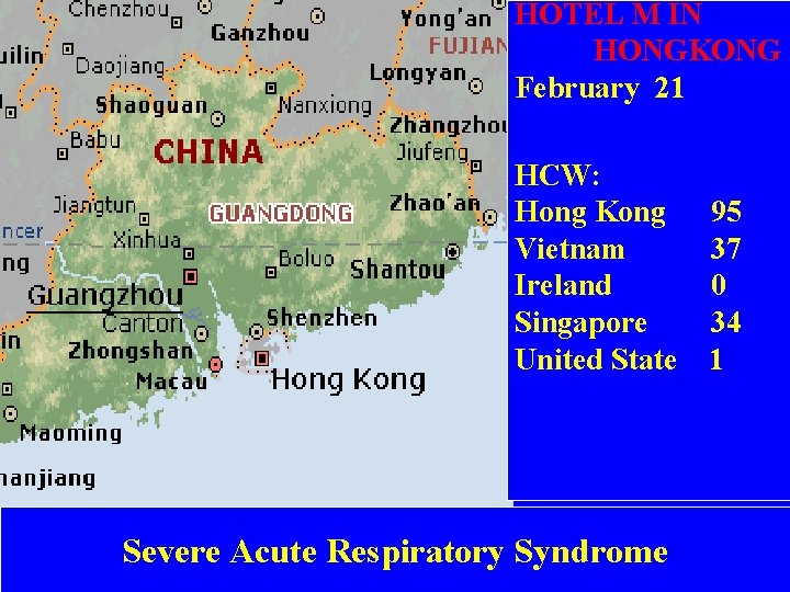 HOTEL M IN HONGKONG February 21 HCW: Hong Kong 95 Vietnam 37 Ireland 0