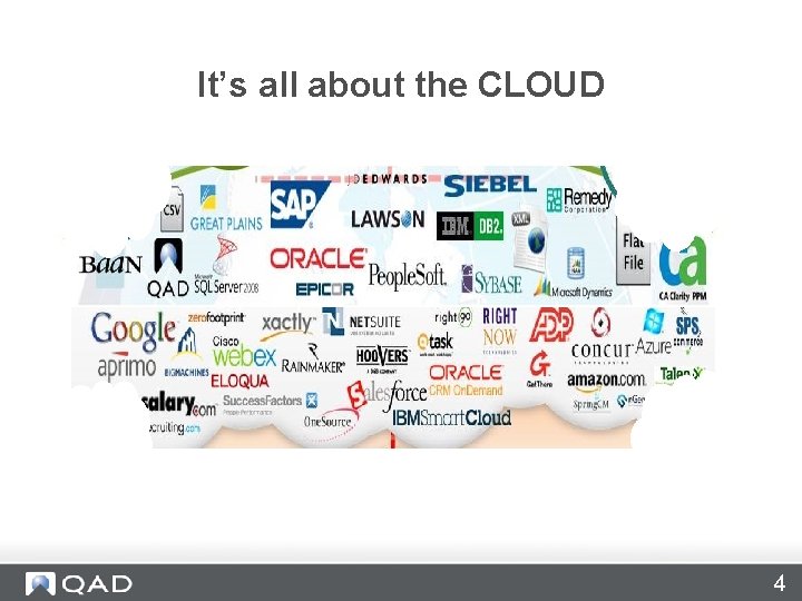It’s all about the CLOUD 4 