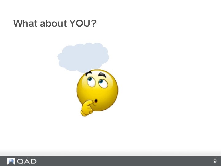 What about YOU? 9 