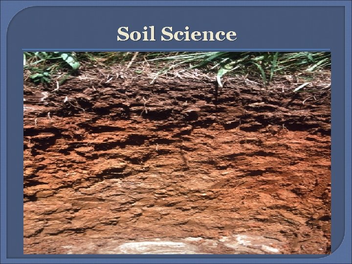 Soil Science 