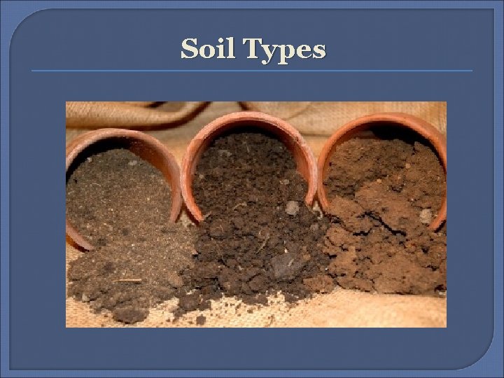 Soil Types 