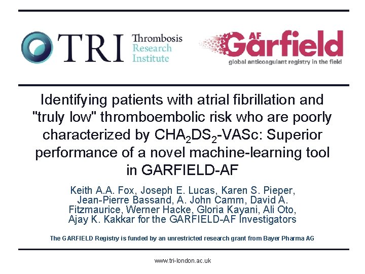 Identifying patients with atrial fibrillation and "truly low" thromboembolic risk who are poorly characterized