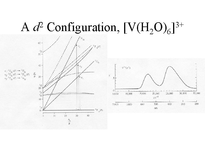 A 2 d Configuration, [V(H 2 O)6 3+ ] 