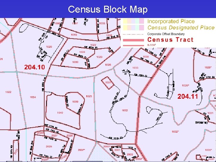 Census Block Map 