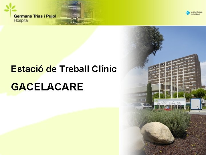 Estació de Treball Clínic GACELACARE 