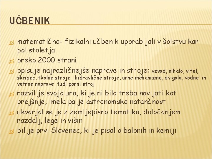 UČBENIK matematično- fizikalni učbenik uporabljali v šolstvu kar pol stoletja preko 2000 strani opisuje