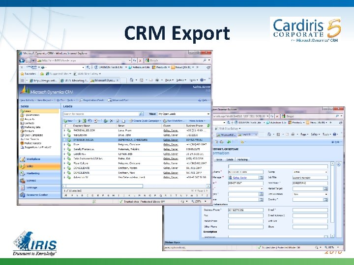 CRM Export 