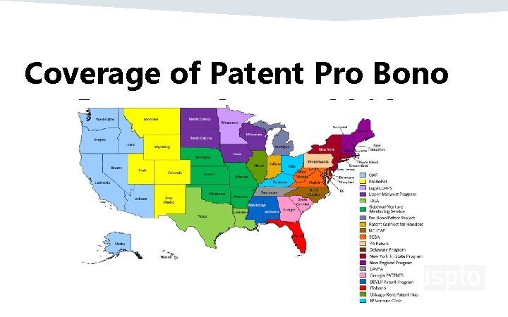 Coverage of Patent Pro Bono Program August 2016 