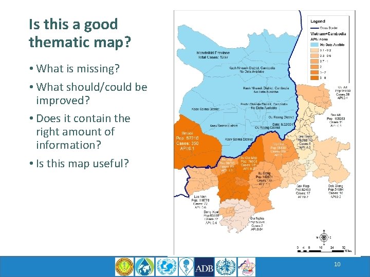 Is this a good thematic map? • What is missing? • What should/could be