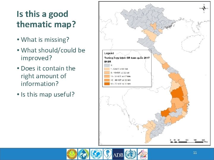 Is this a good thematic map? • What is missing? • What should/could be