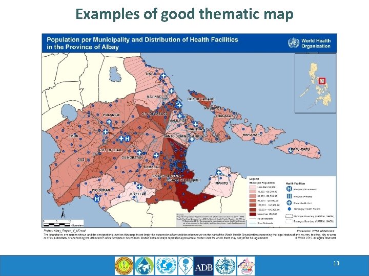 Examples of good thematic map 13 