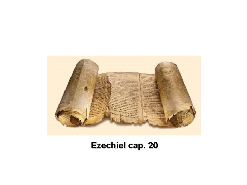 Ezechiel cap. 20 