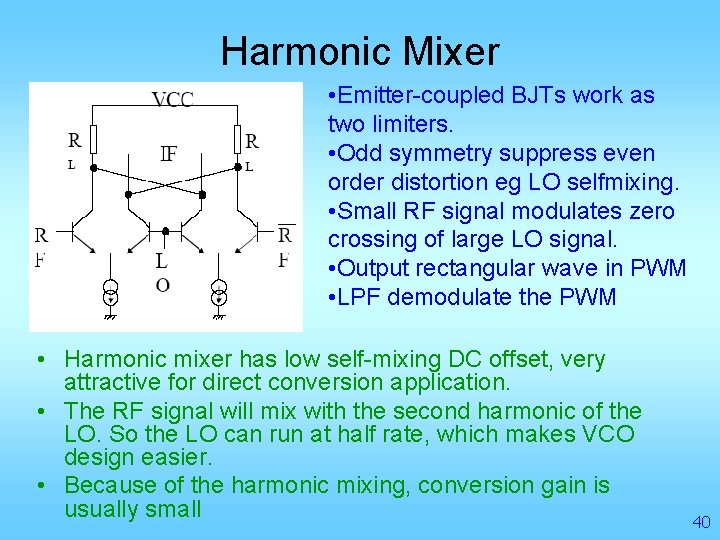 27 Creative Bjt mixer design for New Ideas