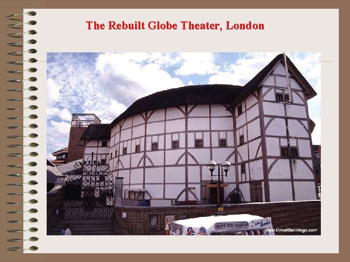 The Rebuilt Globe Theater, London 