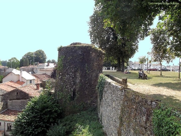 Les remparts du château 