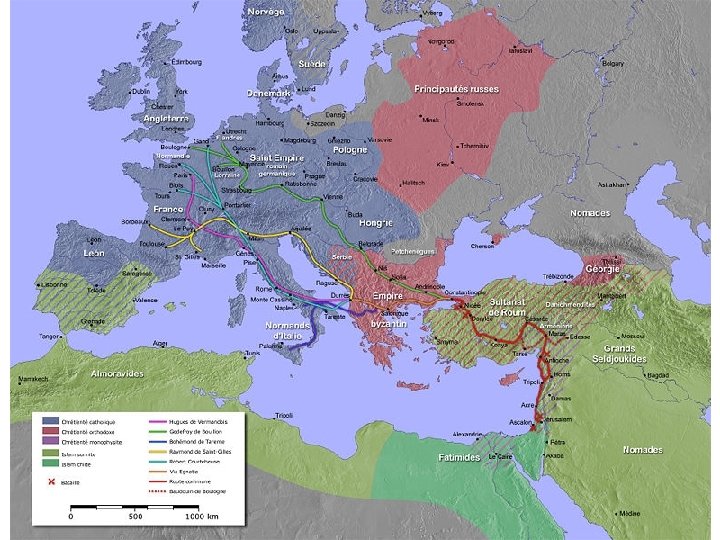 As Cruzadas (1096 – 1270) Transformações na Europa Ocidental (sec. X e XI) Fim