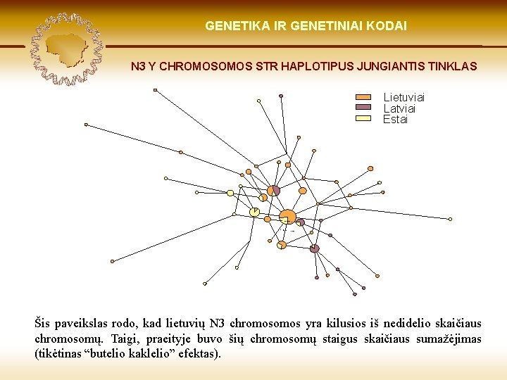 LIETUVIŲ KILMĖ GENETIKA GENETIKOS IR GENETINIAI IR GENOMIKOS KODAI ŠVIESOJE N 3 Y CHROMOS