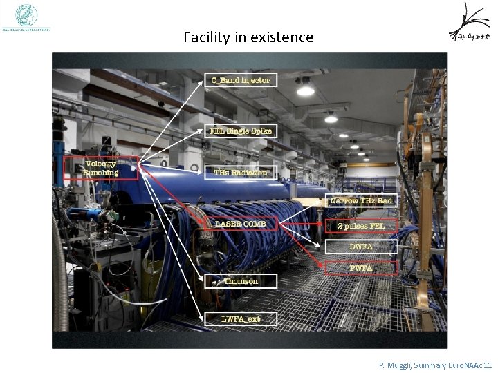 Facility in existence P. Muggli, Summary Euro. NAAc 11 