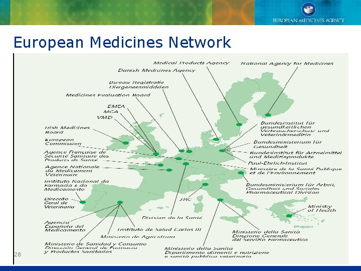 European Medicines Network 28 